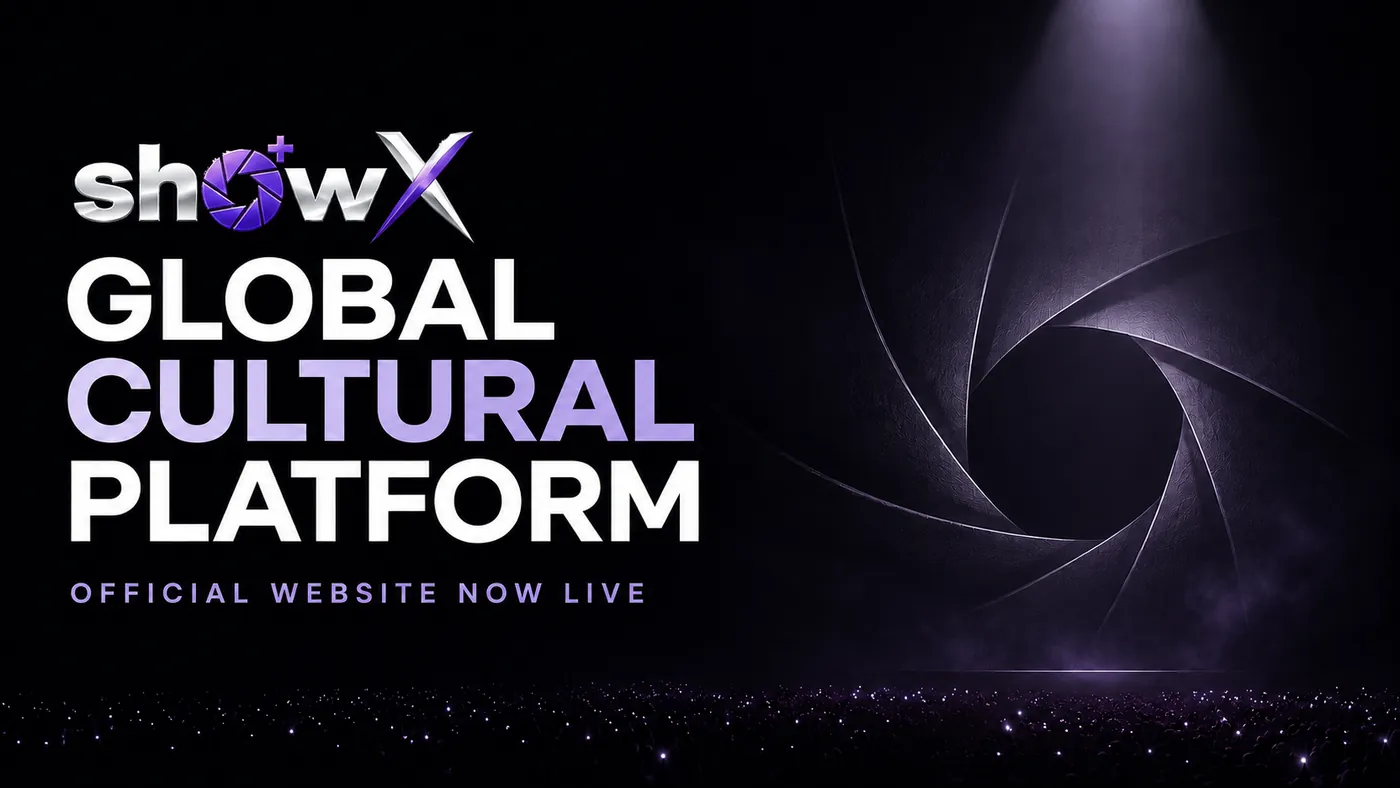 show+X — Global Cultural Platform, official website now live